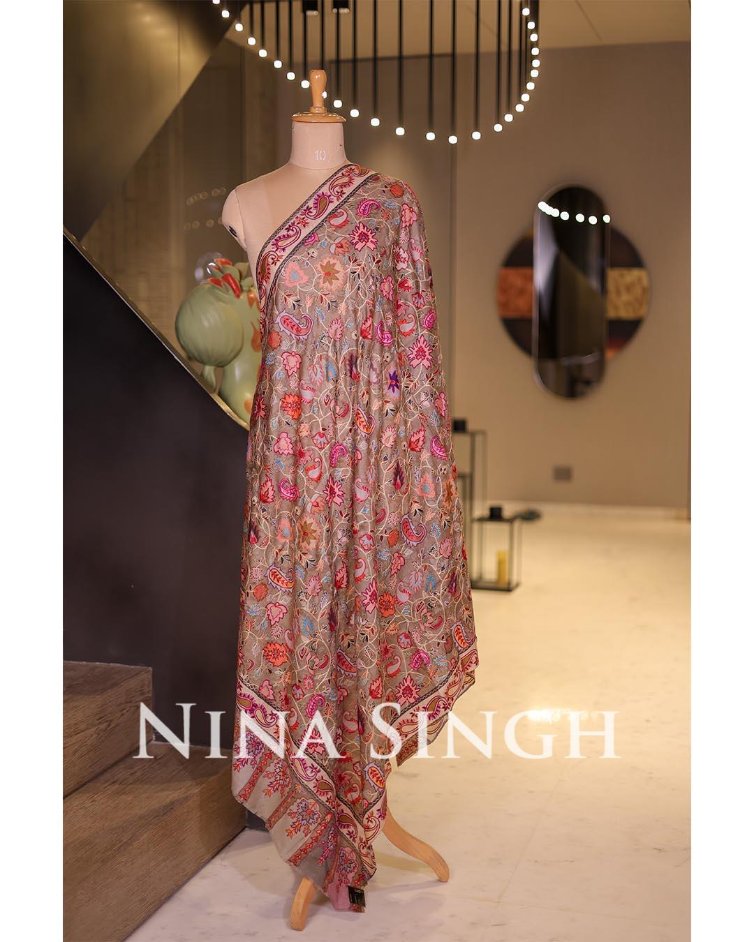 Pashmina Kalamkari Shawl – Color02